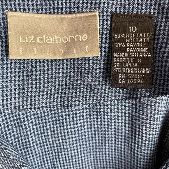 Liz Claiborne Studio Two-Piece Matching Button Down Top & Maxi Skirt Size 8 EUC - Picture 15 of 15